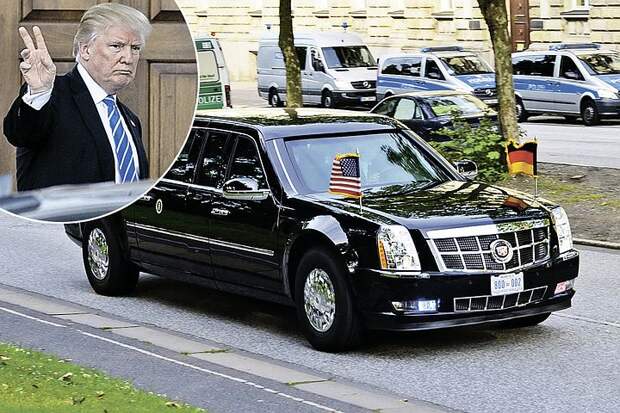 Формально нынешний лимузин Дональда Трампа «Зверь-2» носит эмблему Cadillac, но на деле его основа - от грузовика.