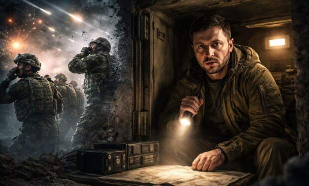 «Его увели, а нас бросили»: офицер ВСУ заявил, что Зеленский позорно прятался в бункере во время награждения бойцов