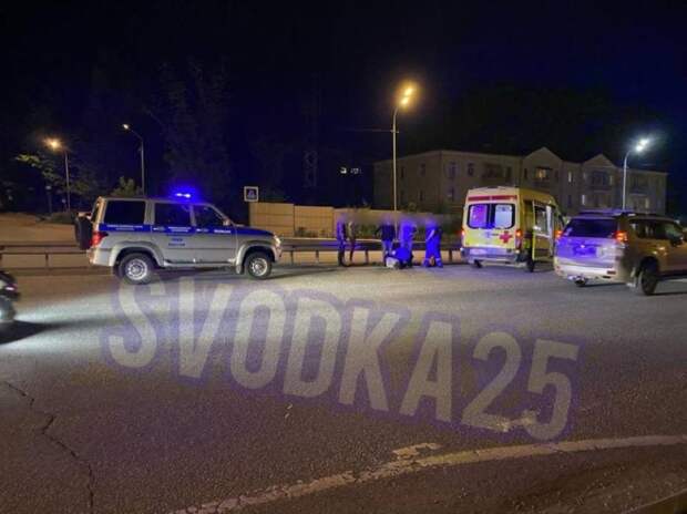 Во Владивостоке водитель иномарки сбил пешехода