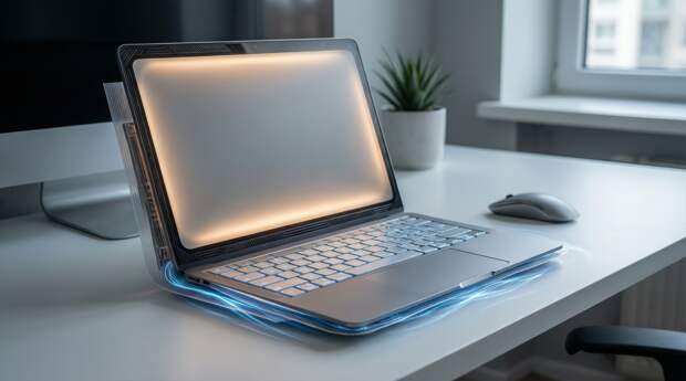 Ноутбук YPlasma получил бесшумную воздушную систему охлаждения без вентиляторов