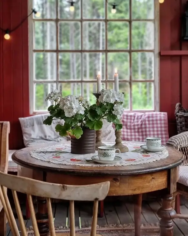 Уютные веранды скандинавских домов🍃