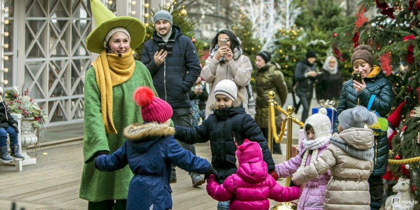 В праздничных гуляньях 1 января в Москве приняли участие 2,1 млн человек/ Фото mos.ru