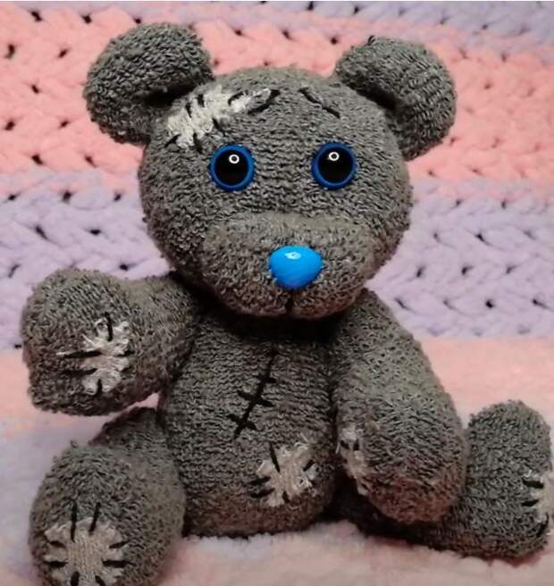 Как сшить мишку-тедди из носка