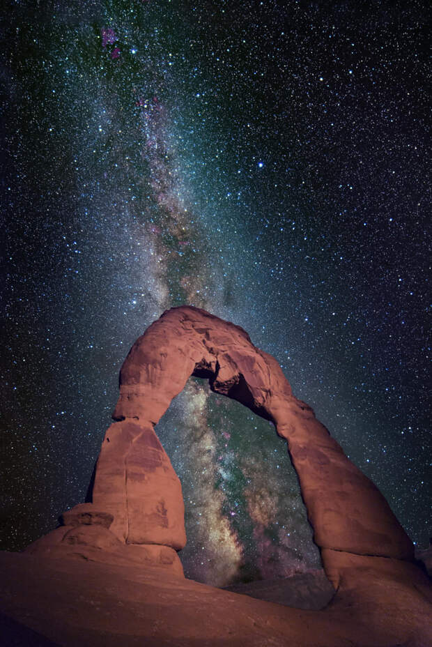 Milky way from Yellowstone Park-32