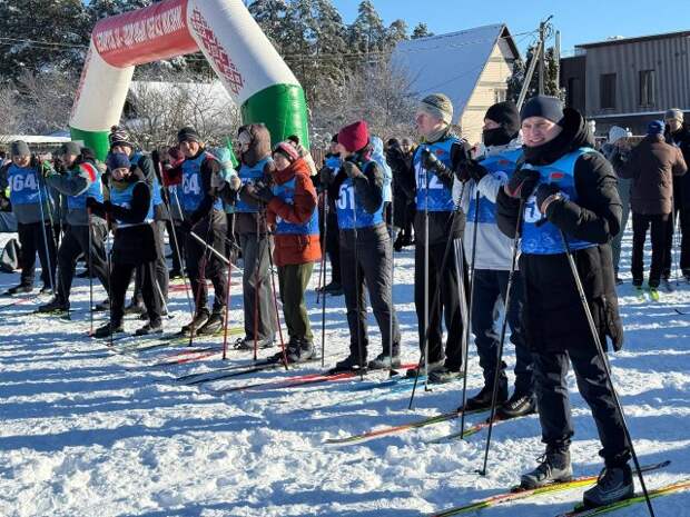 ´Могилевская лыжня - 2026´ собрала более 1 000 участников в Печерском лесопарке.