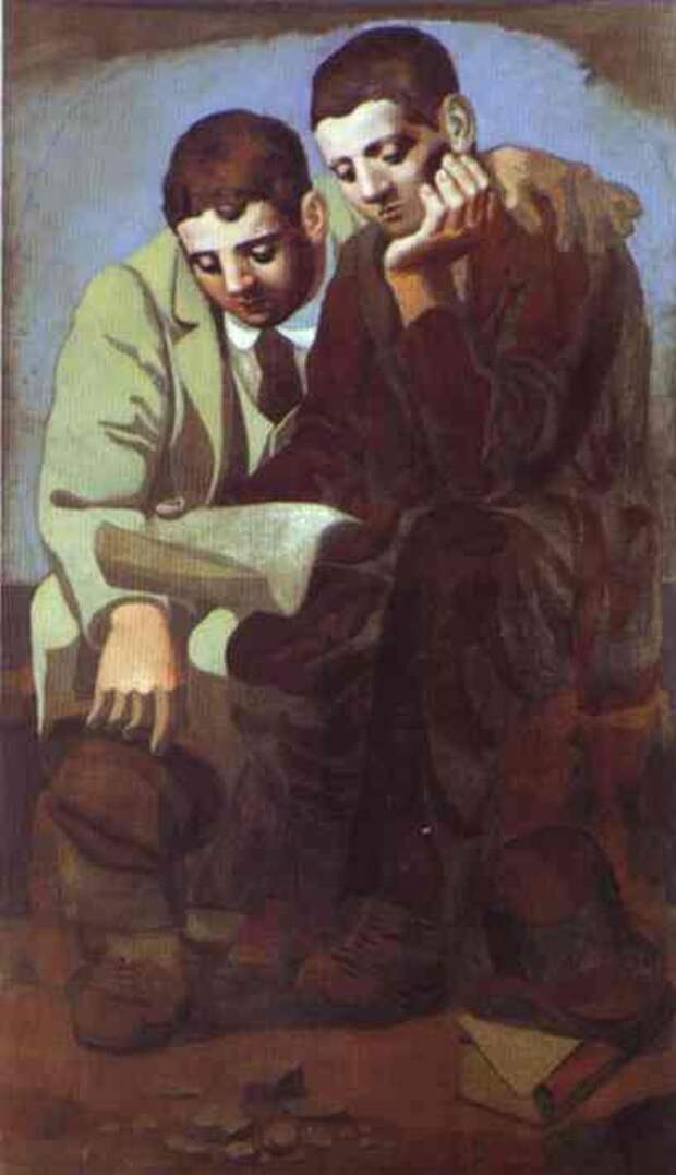 Пабло Пикассо. Чтение письма. 1921 год