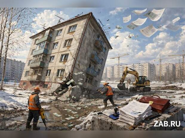 Аварийный дом в Чите снесут за 47 миллионов
