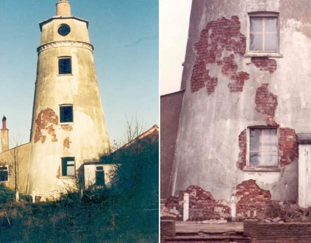 После войны Sir Peter Scott Lighthouse оказался никому не нужным (Линкольншир, Великобритания).