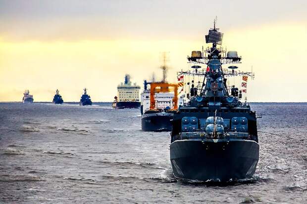 Северный морской путь под контролем ВМФ РФ. Источник изображения:  