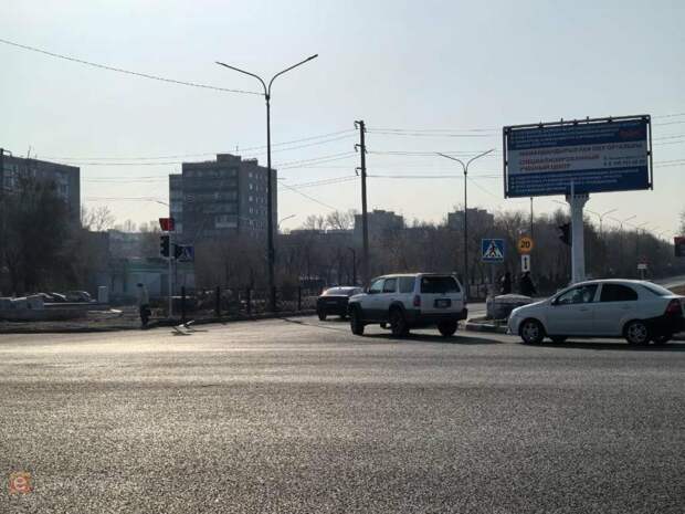 Автодвижение по проспекту Металлургов в Темиртау полностью восстановлено