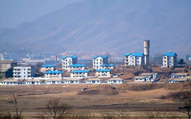 Киджондон - Потемкинская деревня на границе Корейской Народно-Демократической Республики и Республики Корея