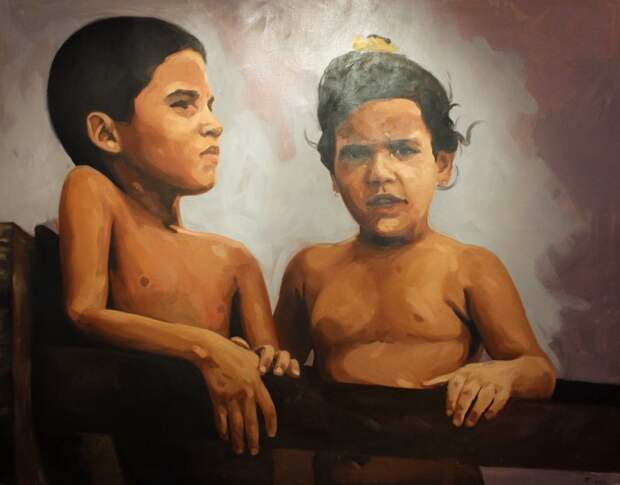 Кубинский художник. Luis Miguel Rivero Garcia