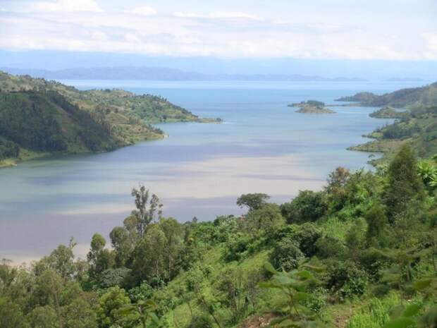 Озеро Киву (Демократическая республика Конго) наша планета, озера, самые опасные