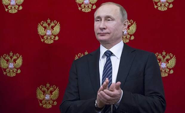 Президент России Владимир Путин в Кремле