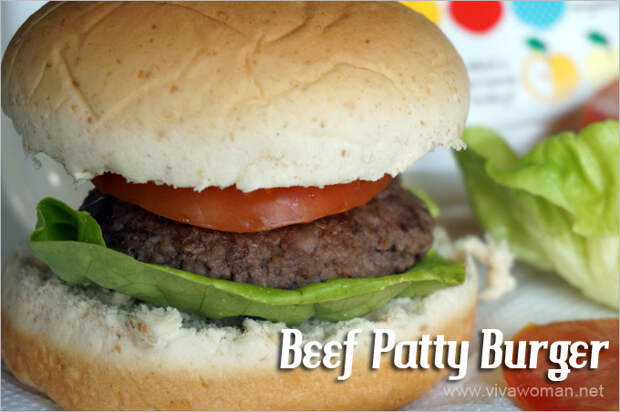 Beef Patty Burger Lunchbox Idea Beauty Lunchbox Ideas: 5 Easy Sandwich Recipes