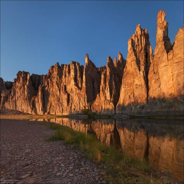 Якутия - Замки реки Синей путешествия, факты, фото