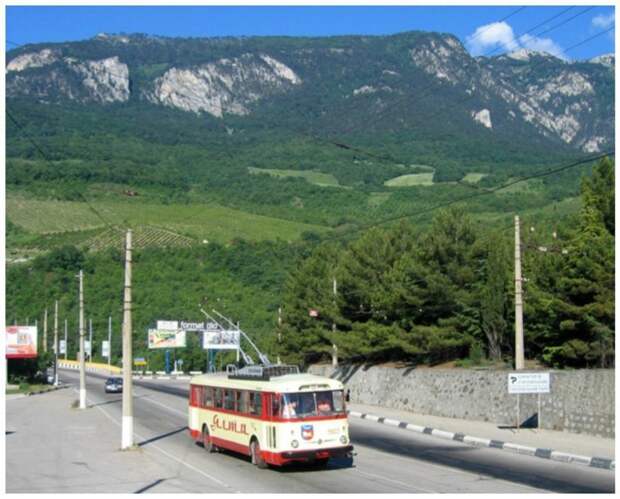 Крымский наземный транспорт - исторический экскурс автобус, автомир, железная дорога, интересное, история, крым, трамвай, троллейбус
