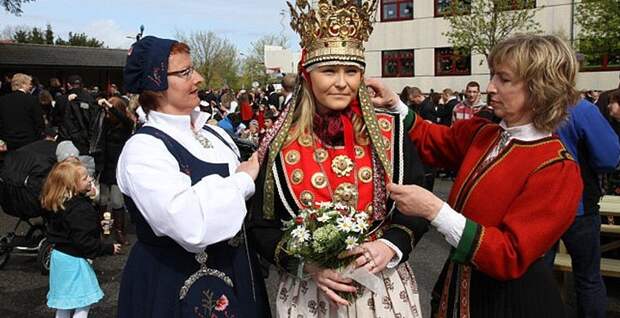 Норвегия: корона в мире, невеста