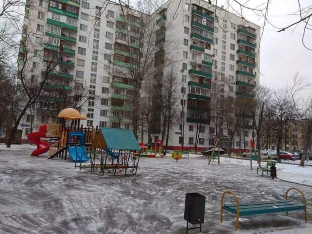 Детская площадка на Волжском бульваре / Фото: управа района Текстильщики
