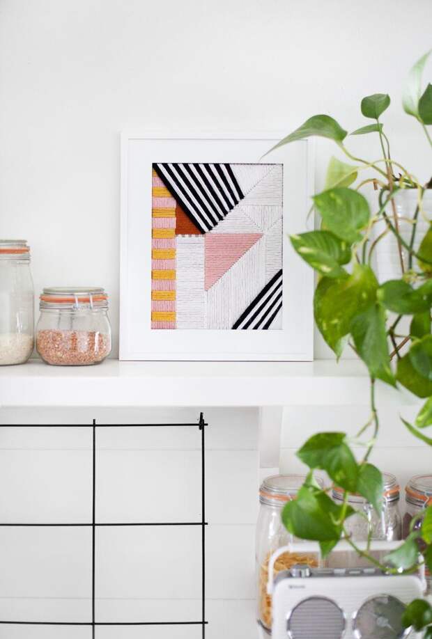 Вышивка в интерьере: как правильно ее использовать (24 фото)