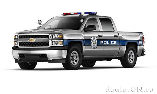Полицейский пикап Chevrolet Silverado 1500 Crew Cab (Шевроле Сильверадо 1500)