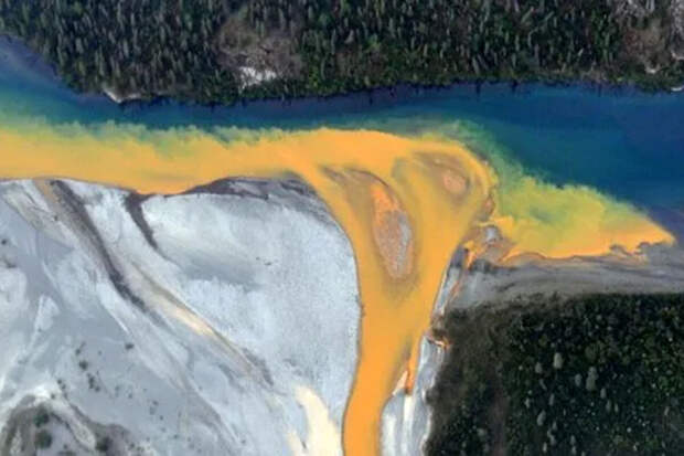 CEE: 75 рек и ручьев Аляски стали оранжевыми и едкими из-за цинка, никеля и меди