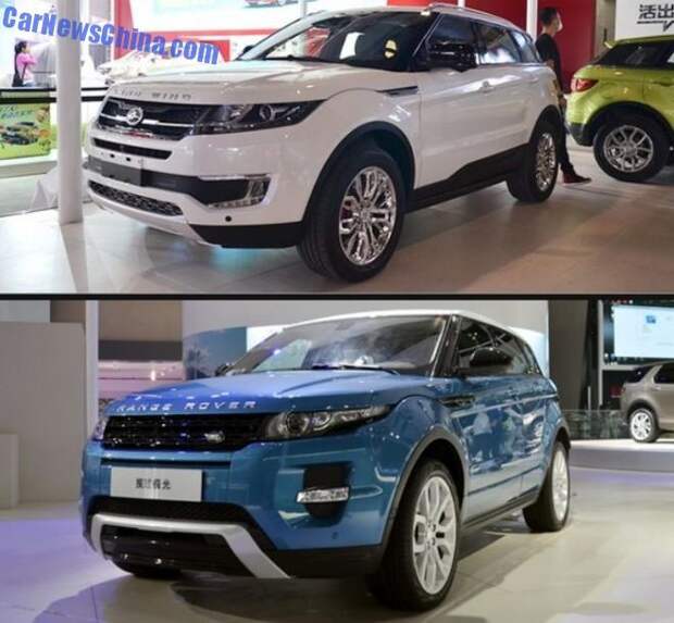 Отличия Range Rover Evoque от китайского Landwind X7 Отличия Range Rover Evoque от китайского Landwind X7 Landwind, Landwind X7, evoque, range rover