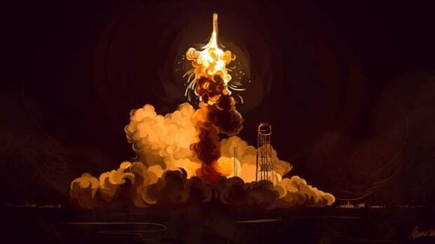 Американская многоразовая ракета Starship взорвалась в ходе испытаний