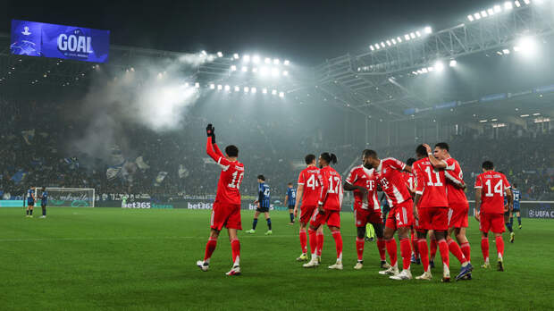 «Бавария» разгромила «Аталанту» в матче 1/8 финала Лиги чемпионов