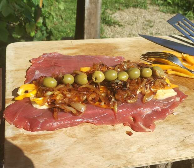 Рулет из говядины рецепт, еда, мясо, рулетка, длиннопост