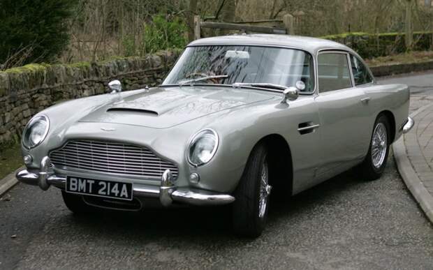 Результат пошуку зображень за запитом "Автомобиль Джеймса Бонда Aston Martin DB5"