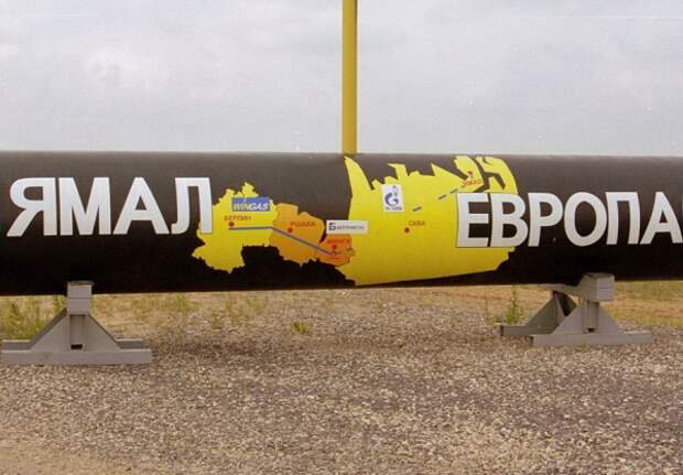 Прокачка по газопроводу “Ямал-Европа” снова сильно упала