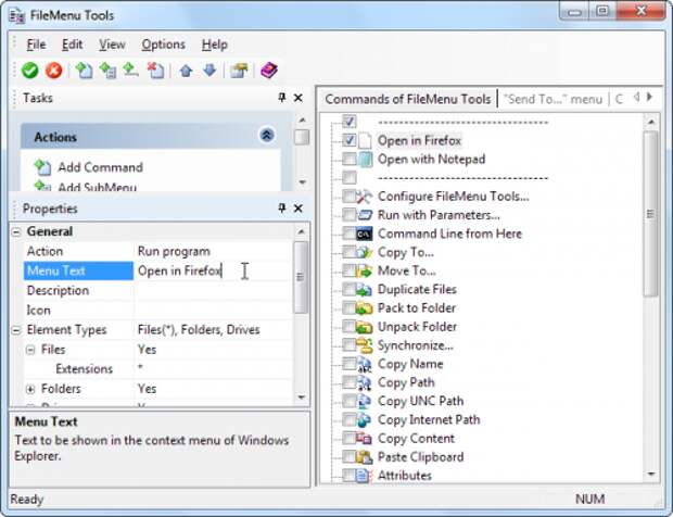 Как изменять контекстные меню Windows с помощью FileMenu Tools