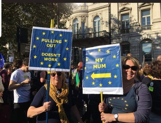 Anti Brexit Signs