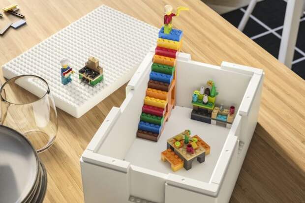 Lego и ИКЕА представили совместную коллекцию игровых коробок
