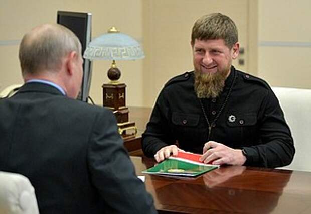Рабочая встреча с Главой Чечни Рамзаном Кадыровым