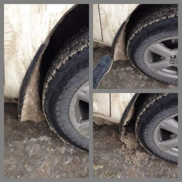 Автомобильные приколы в картинках (24 шт)