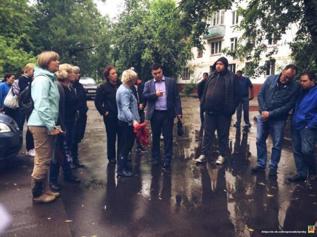 Обход территории. Фото: управа района