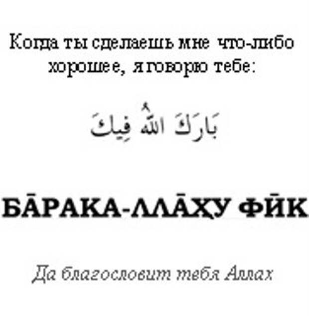 Барака фика. Благословит тебя Аллах по арабски. Джазаки Аллаху. Фразы на арабском. Да благословит тебя Аллах.