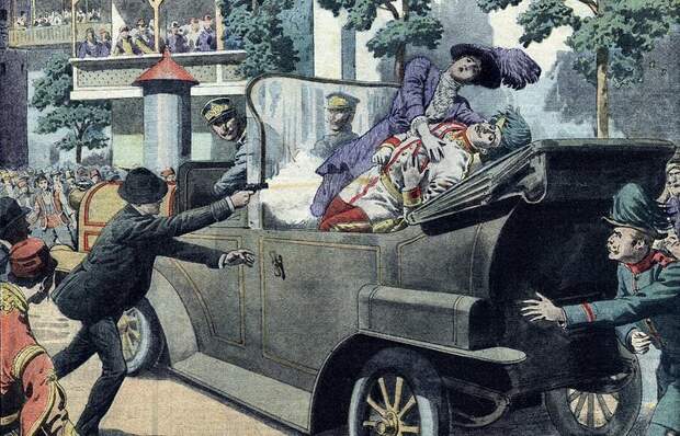 Начало война, кайзер, мировая, немцы, николай ii, первая, принцип