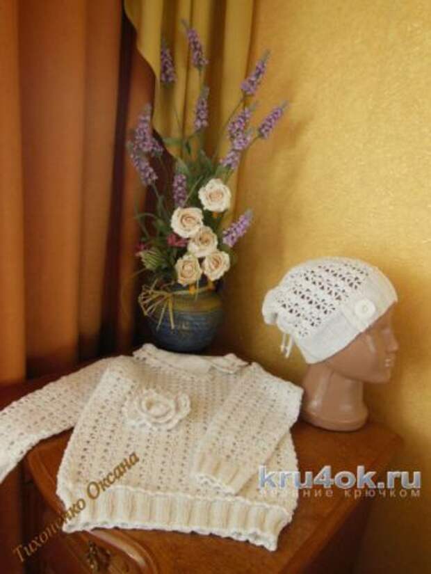 Вязание крючком для детей шапочки схемы