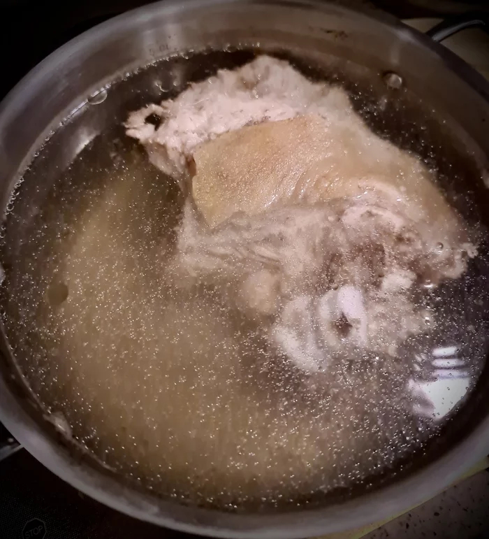 Суп гороховый. Не быстро. Не сложно. Но вкусно! Еда, Рецепт, Суп, Гороховый суп, Длиннопост, Кулинария