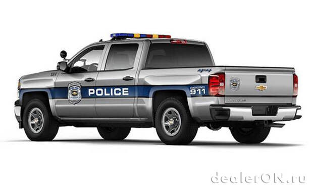 Полицейский пикап Chevrolet Silverado 1500 Crew Cab Special Service Vehicle / Шевроле Сильверадо 1500 Специальная Служба