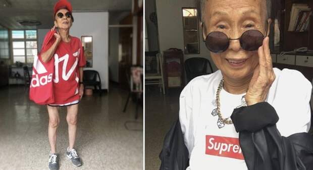 88-летняя тайваньская бабушка стала звездой Инстаграма