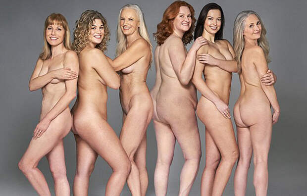 Каждое тело по-своему прекрасно: шесть женщин снялись обнаженными, чтобы показать красоту неидеальных фигур