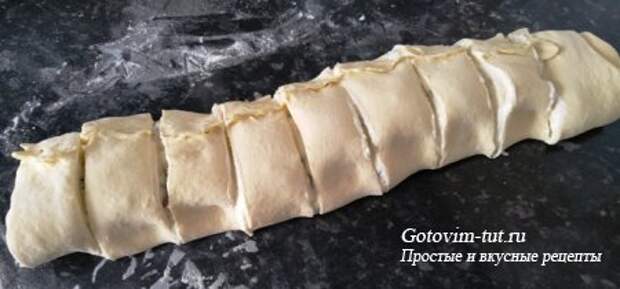 Творожные булочки - слойки Творожные булочки - слойки