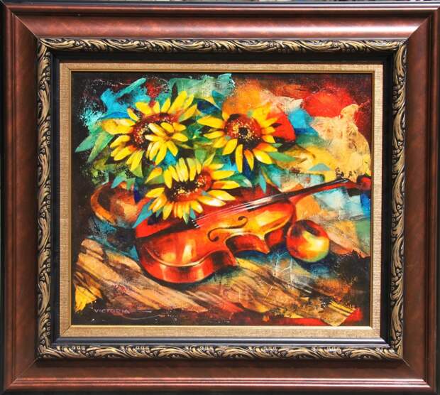 Sunflower sonata - original painting