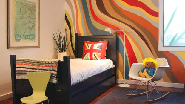 Покраска стен в интерьере: виды, дизайн, сочетания, выбор цвета, 80+ фото-2