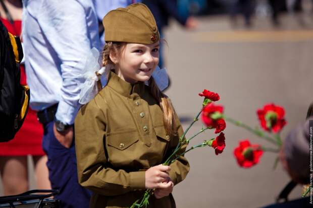 Дети и день Победы - подборка позитива военная форма, дети
