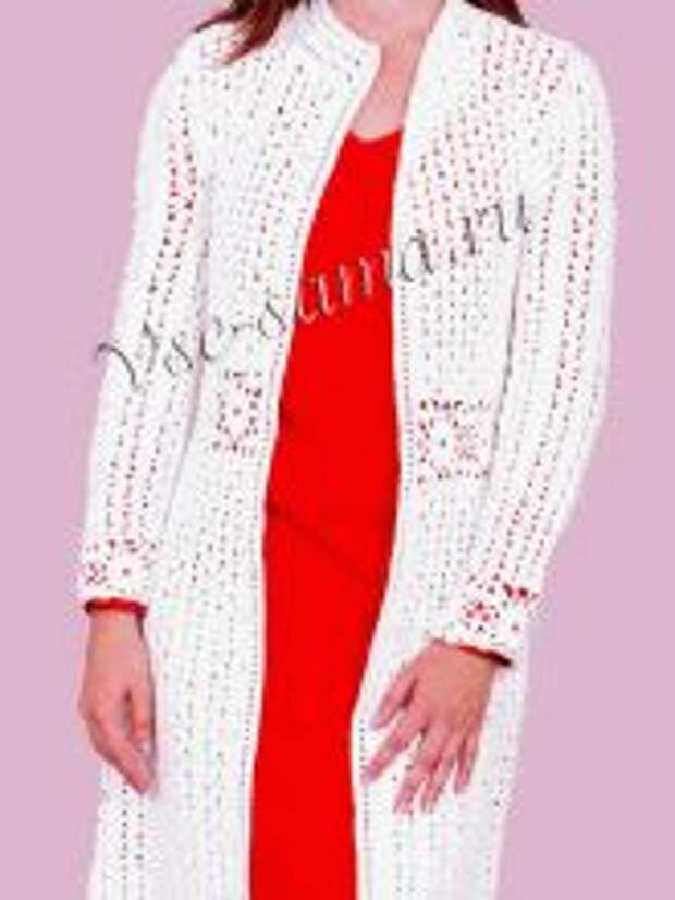 Вязаный крючком кардиган схемы